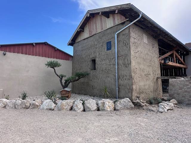 RENOVATION SUR MUR EN PISE APRES